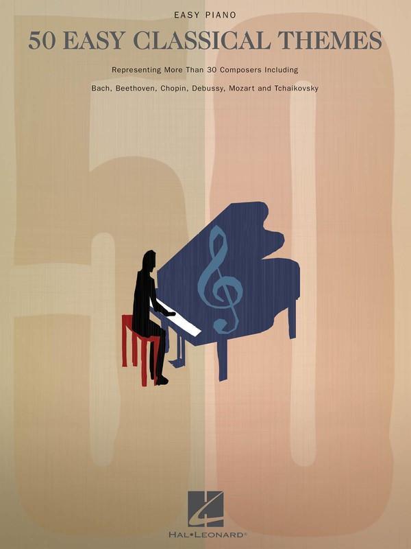 50 Easy Classical Themes-Piano & Keyboard-Hal Leonard-Engadine Music