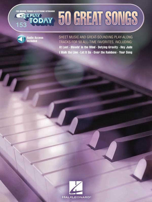 50 Great Songs-Piano & Keyboard-Hal Leonard-Engadine Music