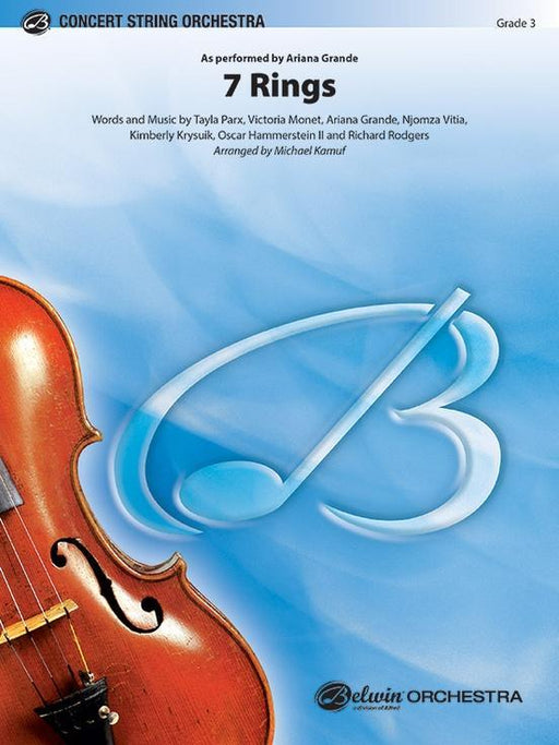 7 Rings, Arr. Michael Kamuf String Orchestra Grade 3