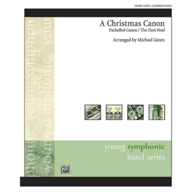 A Christmas Canon, Arr. Michael Green Concert Band Chart Grade 2-Concert Band Chart-Alfred-Engadine Music