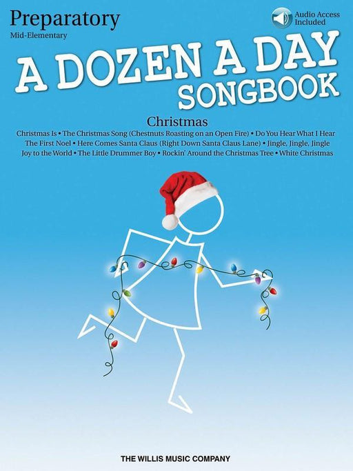 A Dozen a Day Christmas Songbook - Preparatory-Piano & Keyboard-Hal Leonard-Engadine Music