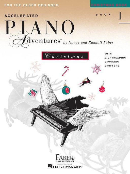 Accelerated Piano Adventures for the Older Beginner, Christmas Book 1-Piano & Keyboard-Hal Leonard-Engadine Music
