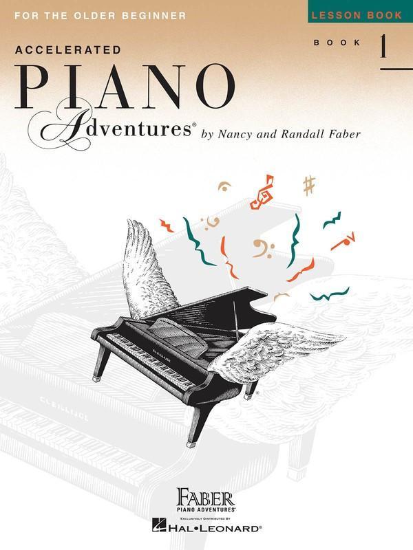 Accelerated Piano Adventures for the Older Beginner, Lesson Book 1-Piano & Keyboard-Hal Leonard-Engadine Music