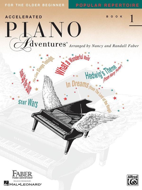Accelerated Piano Adventures for the Older Beginner, Popular Repertoire Book 1-Piano & Keyboard-Hal Leonard-Engadine Music