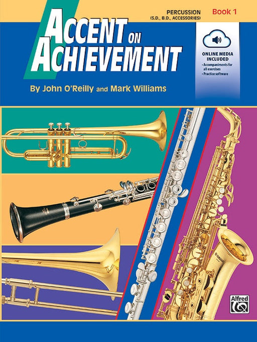Accent on Achievement Book 1 - Percussion (Snare Drum, Bass Drum & Accessories)