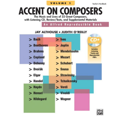 Accent on Composers, Volume 1-Classroom Resources-Alfred-Engadine Music