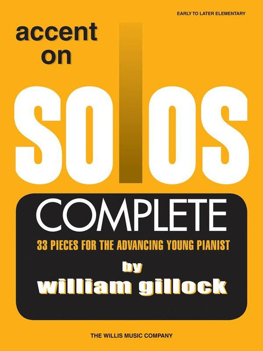 Accent on Solos - Complete-Piano & Keyboard-Hal Leonard-Engadine Music