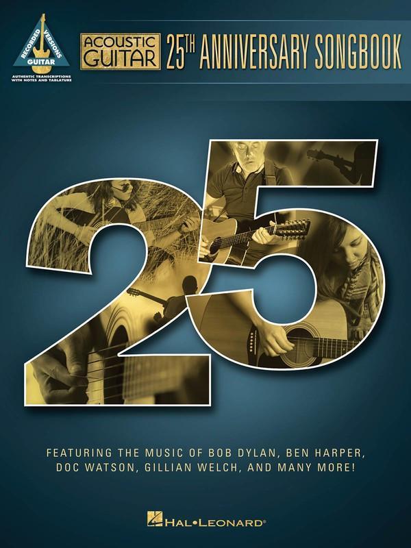 Acoustic Guitar 25th Anniversary Songbook-Songbooks-Hal Leonard-Engadine Music