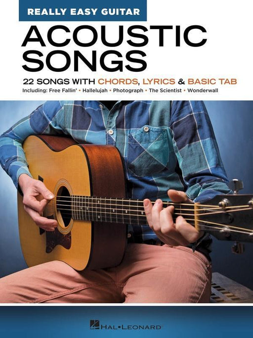 Acoustic Songs - Really Easy Guitar-Guitar & Folk-Hal Leonard-Engadine Music