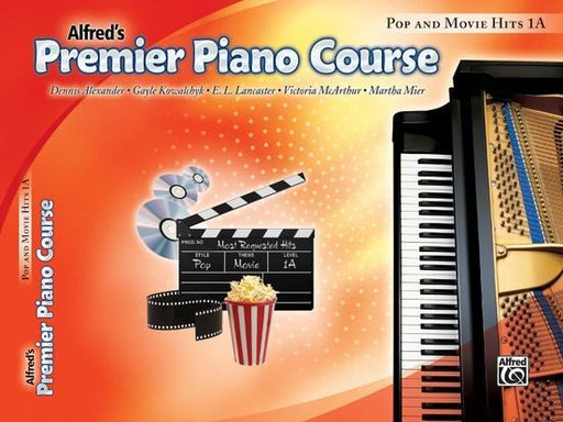 Alfred Premier Piano Course, Pop and Movie Hits 1A-Piano & Keyboard-Alfred-Engadine Music