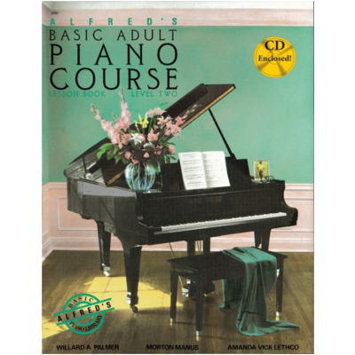 Alfred's Basic Adult Piano Course - Lesson Book 2 Bk/CD-Piano & Keyboard-Alfred-Engadine Music
