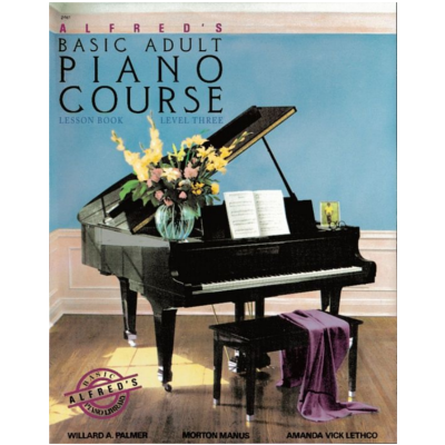 Alfred's Basic Adult Piano Course - Lesson Book 3-Piano & Keyboard-Alfred-Engadine Music