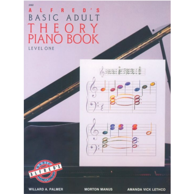 Alfred's Basic Adult Piano Course, Theory Book 1-Piano & Keyboard-Alfred-Engadine Music