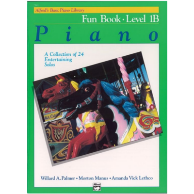 Alfred's Basic Piano Course - Fun Book 1B-Piano & Keyboard-Alfred-Engadine Music