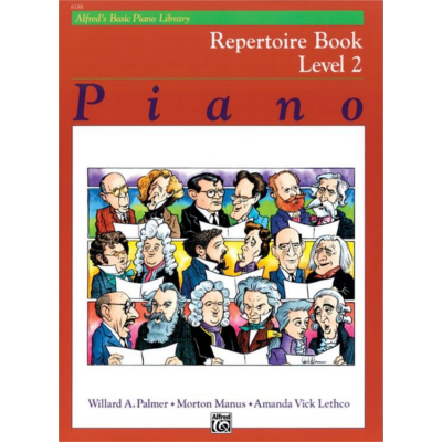 Alfred's Basic Piano Course - Repertoire Book 2-Piano & Keyboard-Alfred-Engadine Music