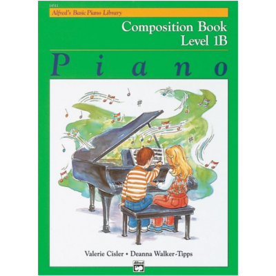 Alfred's Basic Piano Library - Composition Book 1B-Piano & Keyboard-Alfred-Engadine Music