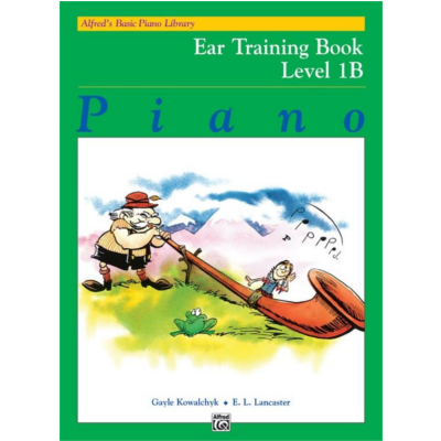 Alfred's Basic Piano Library - Ear Training Book 1B-Piano & Keyboard-Alfred-Engadine Music