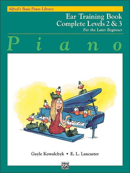 Alfred's Basic Piano Library: Ear Training Book Complete 2 & 3 For Late Beginner-Piano & Keyboard-Alfred-Engadine Music