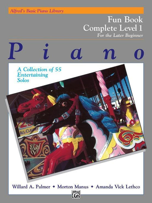 Alfred's Basic Piano Library: Fun Book Complete 1 For Late Beginner-Piano & Keyboard-Alfred-Engadine Music