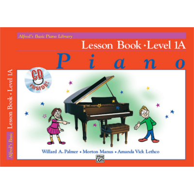 Alfred's Basic Piano Library - Lesson Book 1A Bk/CD-Piano & Keyboard-Alfred-Engadine Music