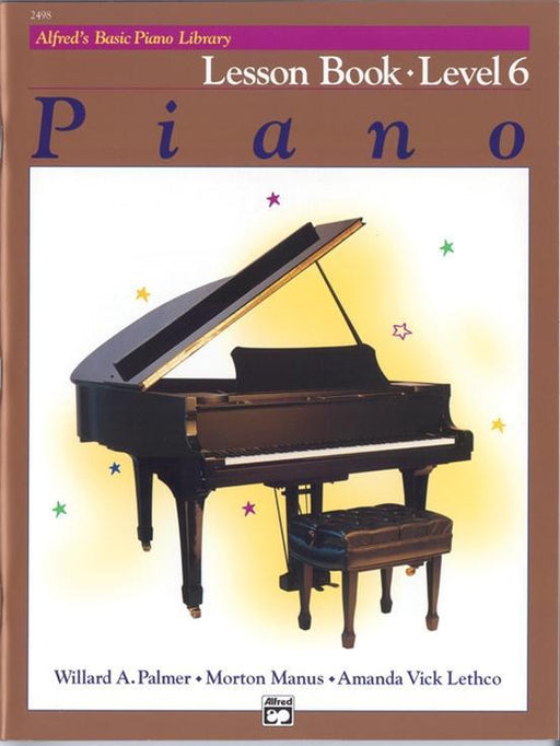 Alfred's Basic Piano Library - Lesson Book 6