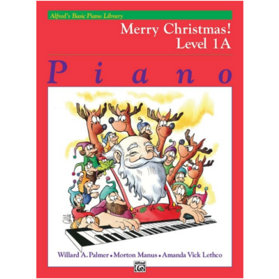 Alfred's Basic Piano Library - Merry Christmas! Book 1A-Piano & Keyboard-Alfred-Engadine Music