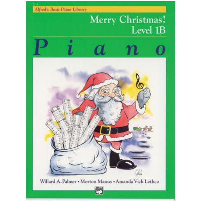 Alfred's Basic Piano Library - Merry Christmas! Book 1B-Piano & Keyboard-Alfred-Engadine Music
