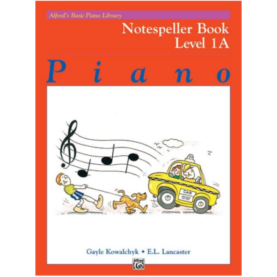 Alfred's Basic Piano Library - Notespeller Book 1A-Piano & Keyboard-Alfred-Engadine Music