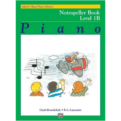 Alfred's Basic Piano Library - Notespeller Book 1B-Piano & Keyboard-Alfred-Engadine Music