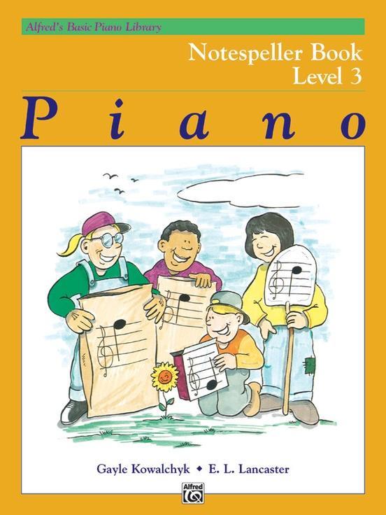 Alfred's Basic Piano Library - Notespeller Book 3