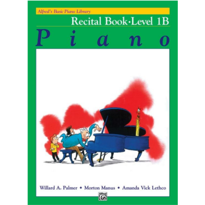 Alfred's Basic Piano Library - Recital Book 1B-Piano & Keyboard-Alfred-Engadine Music