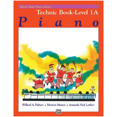 Alfred's Basic Piano Library - Technic Book 1A-Piano & Keyboard-Alfred-Engadine Music