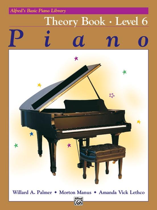 Alfred's Basic Piano Library - Theory Book 6