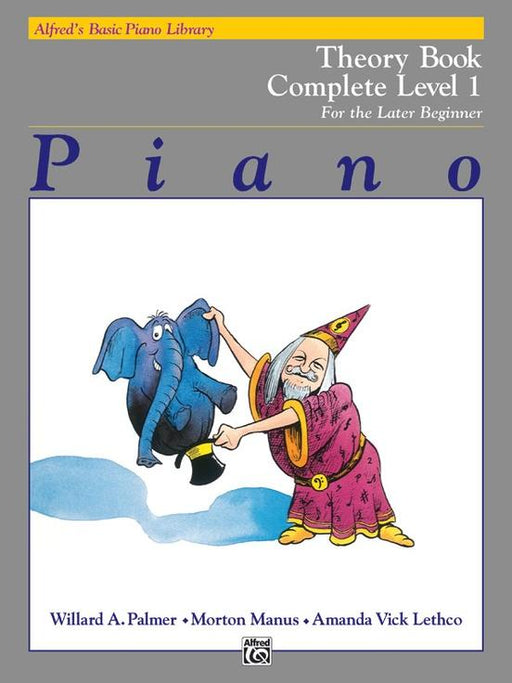 Alfred's Basic Piano Library: Theory Book Complete 1 For Late Beginner-Piano & Keyboard-Alfred-Engadine Music