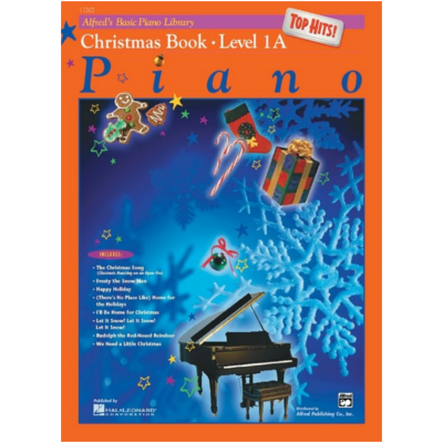 Alfred's Basic Piano Library - Top Hits! Christmas Book 1A-Piano & Keyboard-Alfred-Engadine Music