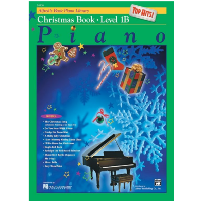 Alfred's Basic Piano Library - Top Hits! Christmas Book 1B-Piano & Keyboard-Alfred-Engadine Music