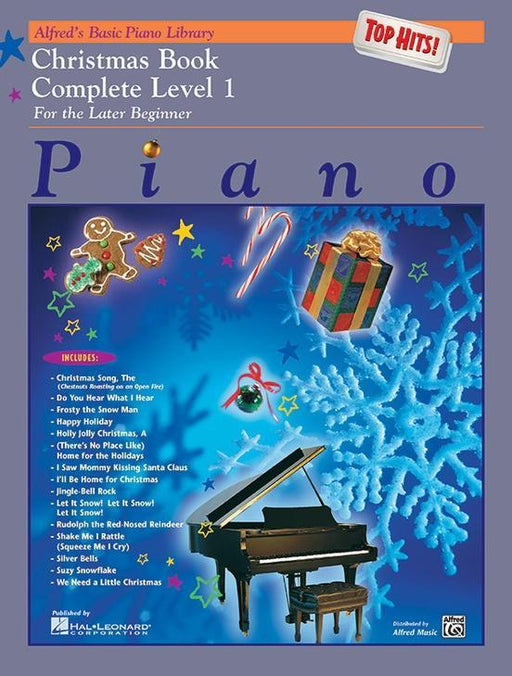 Alfred's Basic Piano Library: Top Hits! Christmas Book Complete 1 For Late Beginner-Piano & Keyboard-Alfred-Engadine Music