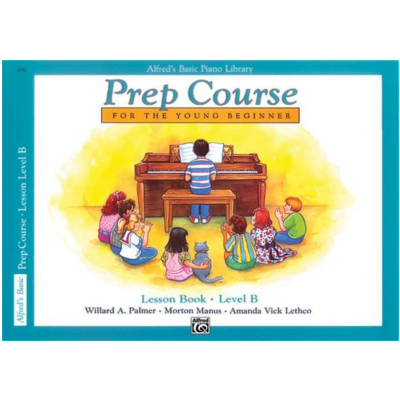 Alfred's Basic Piano Prep Course - Lesson B Book/CD-Piano & Keyboard-Alfred-Engadine Music