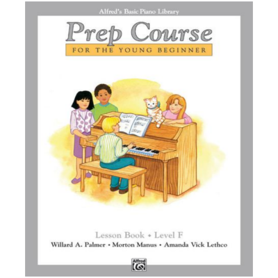 Alfred's Basic Piano Prep Course - Lesson Book F-Piano & Keyboard-Alfred-Engadine Music