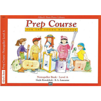 Alfred's Basic Piano Prep Course - Notespeller Book A-Piano & Keyboard-Alfred-Engadine Music