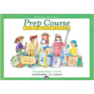 Alfred's Basic Piano Prep Course - Notespeller Book C-Piano & Keyboard-Alfred-Engadine Music