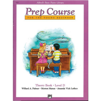 Alfred's Basic Piano Prep Course - Theory Book D-Piano & Keyboard-Alfred-Engadine Music
