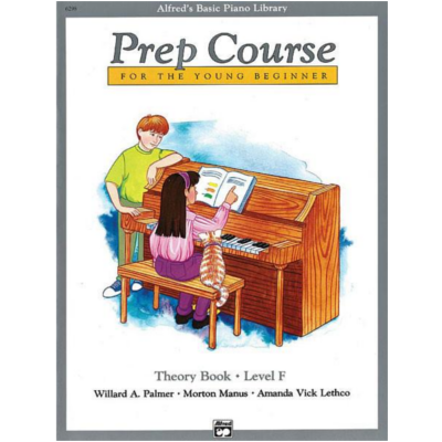 Alfred's Basic Piano Prep Course - Theory Book F-Piano & Keyboard-Alfred-Engadine Music