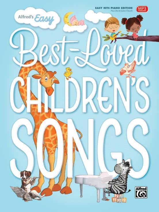 Alfred's Easy Best-Loved Children's Songs - Piano Vocal & Guitar-Choral-Alfred-Engadine Music