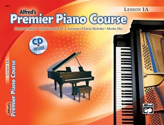 Alfred's Premier Piano Course, Lesson 1A Book & CD-Piano & Keyboard-Alfred-Engadine Music
