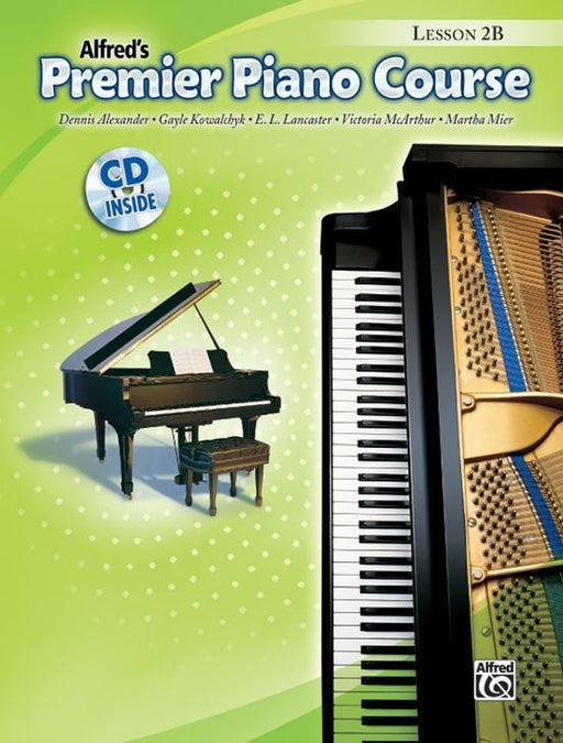 Alfred's Premier Piano Course, Lesson 2B Book & CD-Piano & Keyboard-Alfred-Engadine Music