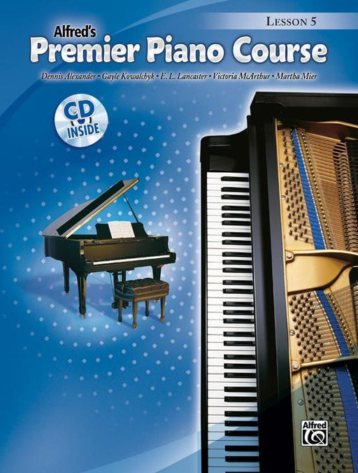 Alfred's Premier Piano Course, Lesson 5-Piano & Keyboard-Alfred-Engadine Music