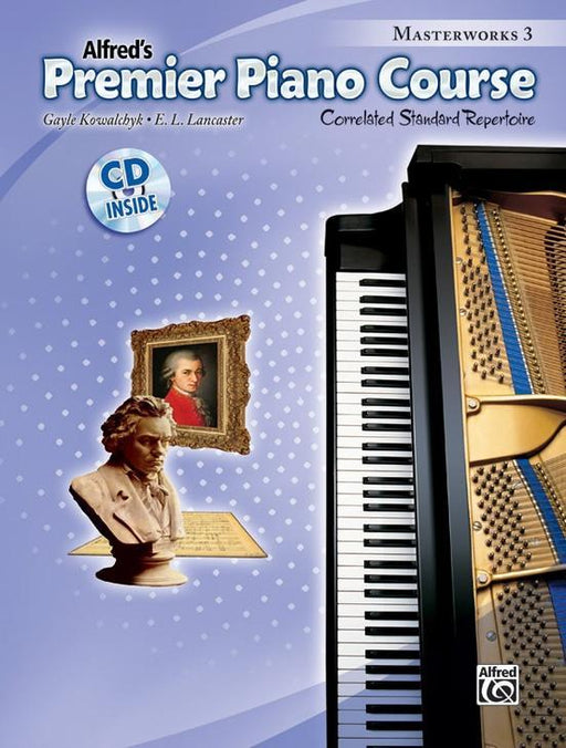 Alfred's Premier Piano Course, Masterworks 3-Piano & Keyboard-Alfred-Engadine Music
