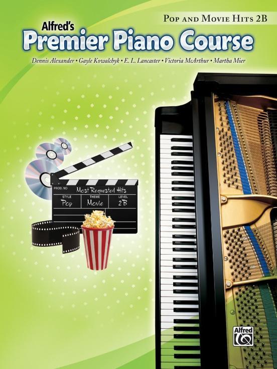 Alfred's Premier Piano Course, Pop and Movie Hits 2B-Piano & Keyboard-Alfred-Engadine Music