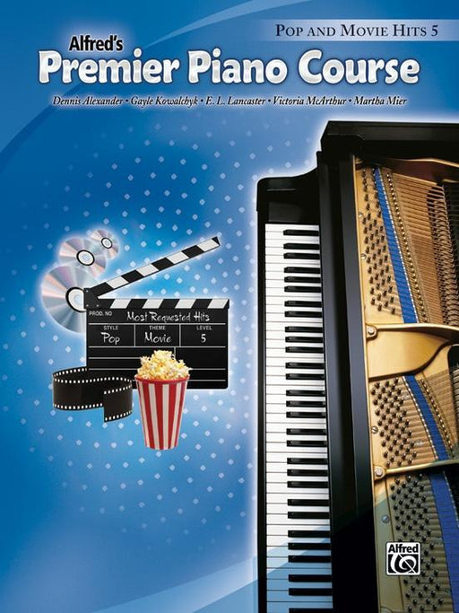 Alfred's Premier Piano Course, Pop and Movie Hits 5-Piano & Keyboard-Alfred-Engadine Music